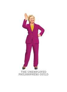 Greeting Card and stickers Hilary Clinton